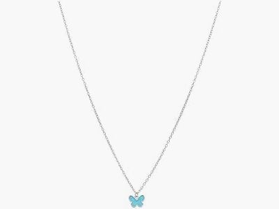 Marea Zilveren Ketting Vlinder met Emaille D02407/AG