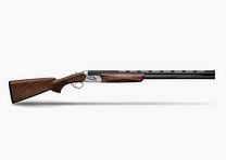 Huglu Ventus Lightweight Bockflinte, Kal. 12/76, 71cm Lauf, Einabzug, Silber, Gravur, Linkshand