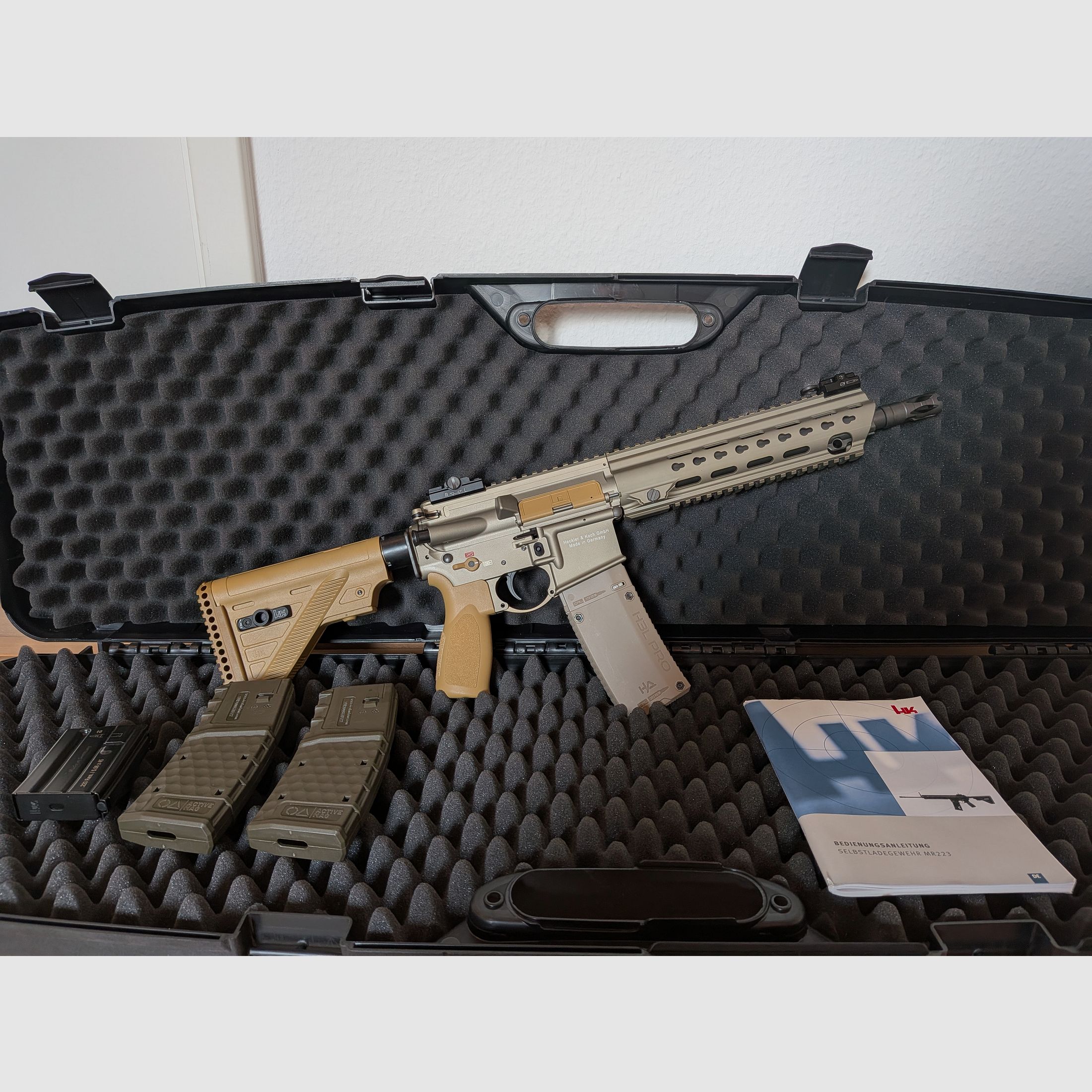 Heckler & Koch MR223 A3 Slimline 11", color sabbia