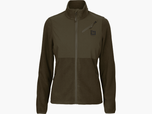 Härkila Fjell Fleece Jacket Mujer Hunting Green/Willow Green, S