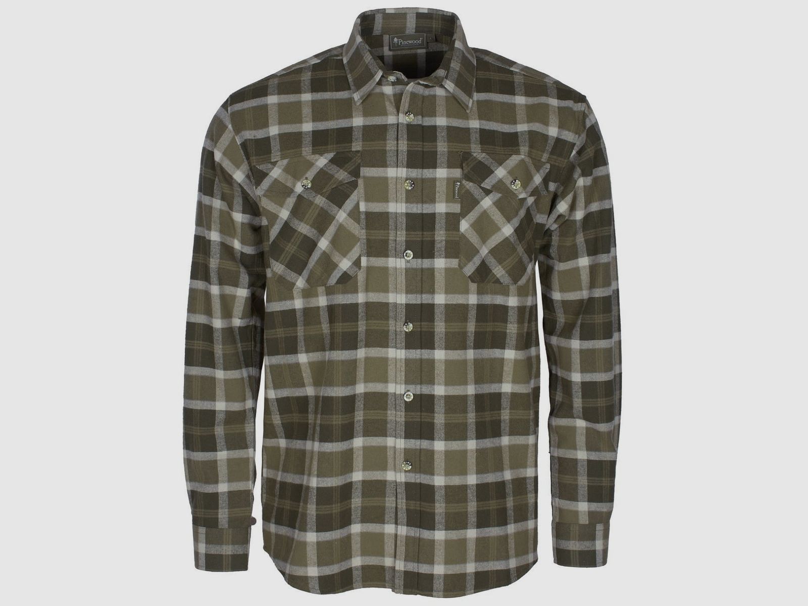 Pinewood Harjedalen camisa 9026 H.Olive XL, imagen 1 de 3