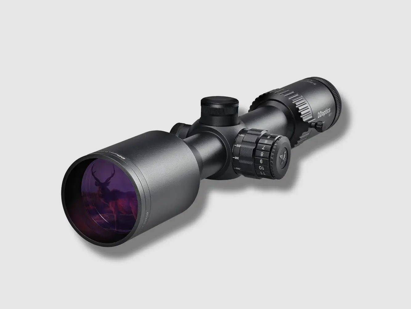 DDoptics Zielfernrohr | V10 2-20x50 NXT | MRAD | A4N | Manual Fiber