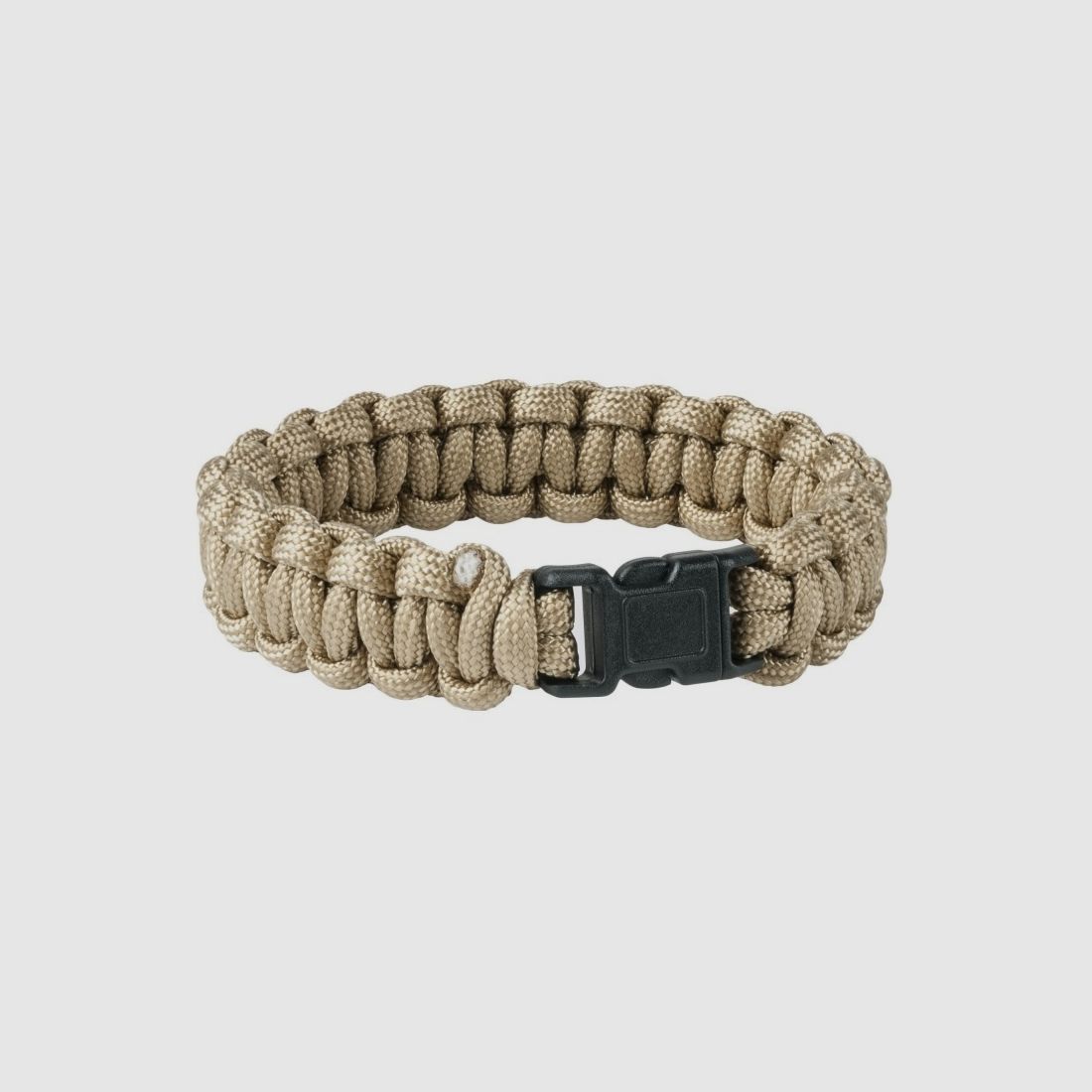 Paracord bracelet Survival Bracelet coyote size L
