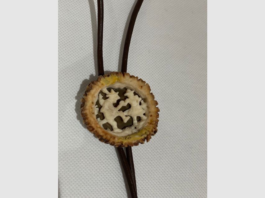 Jägerkrawatte «Erfolgreicher Jagdtag» handmade, Bild 1 von 2