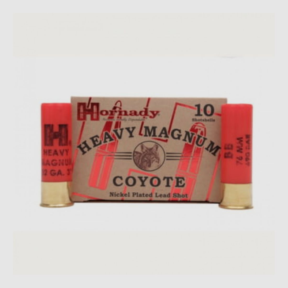 12/76 Hornady HEAVY MAGNUM® BB NICKEL VE10