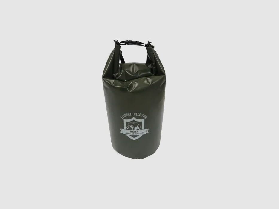 Bolsa de playa Behr - impermeable - adecuada para agua salada - 30 litros - Oliva