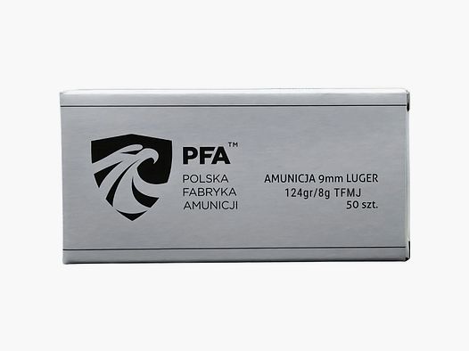 9x19 PFA TFMJ Nontox 124gr/8g