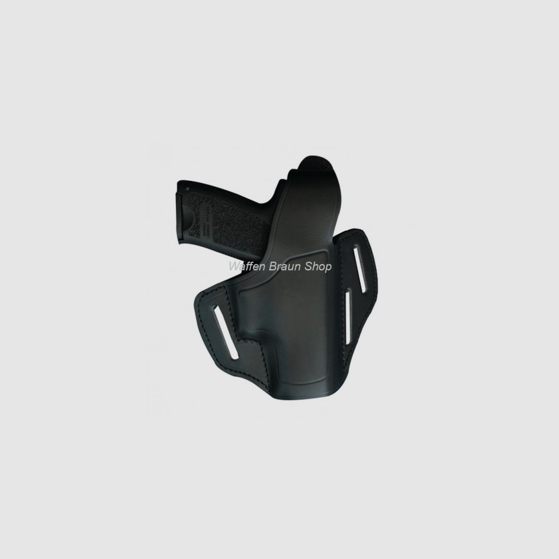 AKAH Gürtelholster Quickmat P30 f. CZ, Glock, H&K. Links