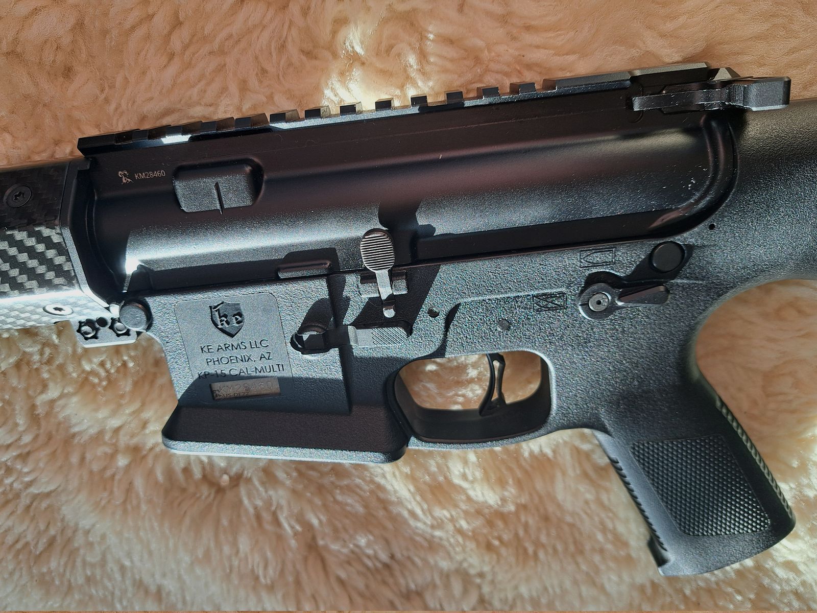 KE ARMS LLC AR-15 KP-15 ¿Qué haría Stoner? 2020 Negro WWSD 2020 bien cuidado .223 Rem, imagen 3 de 12