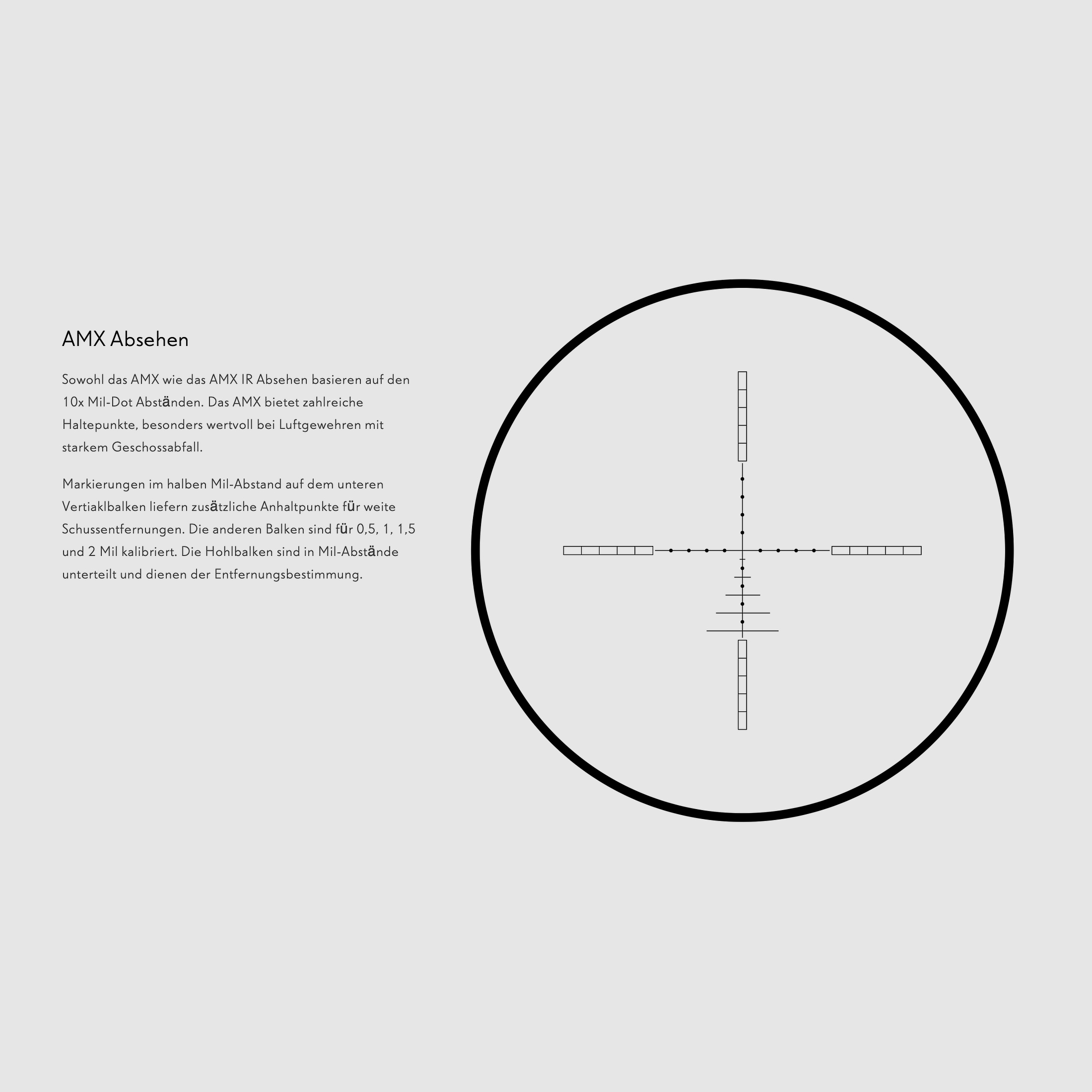 Hawke 13100 AIRMAX 2-7x32 AO AMX Luftgewehr Zielfernrohr