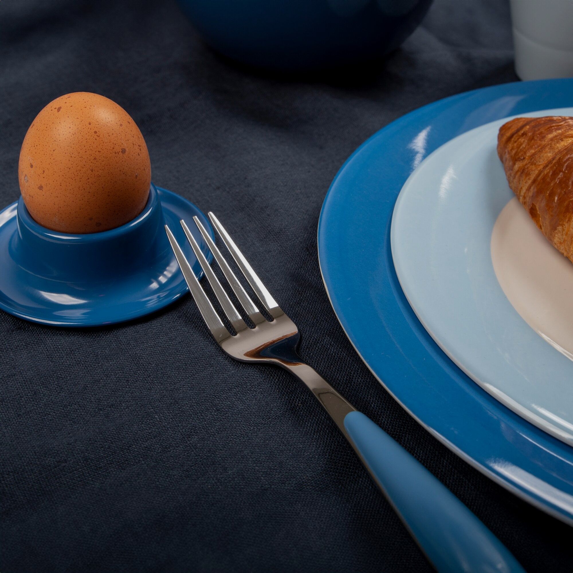 Tableware set Colour Line, blue, image 7 of 8