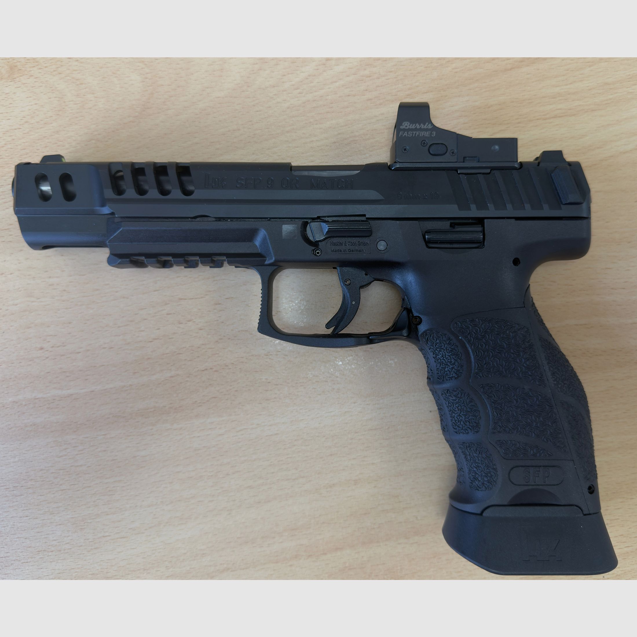 Heckler & Koch HK SFP 9 OR Match incl. Burris Fastfire 3