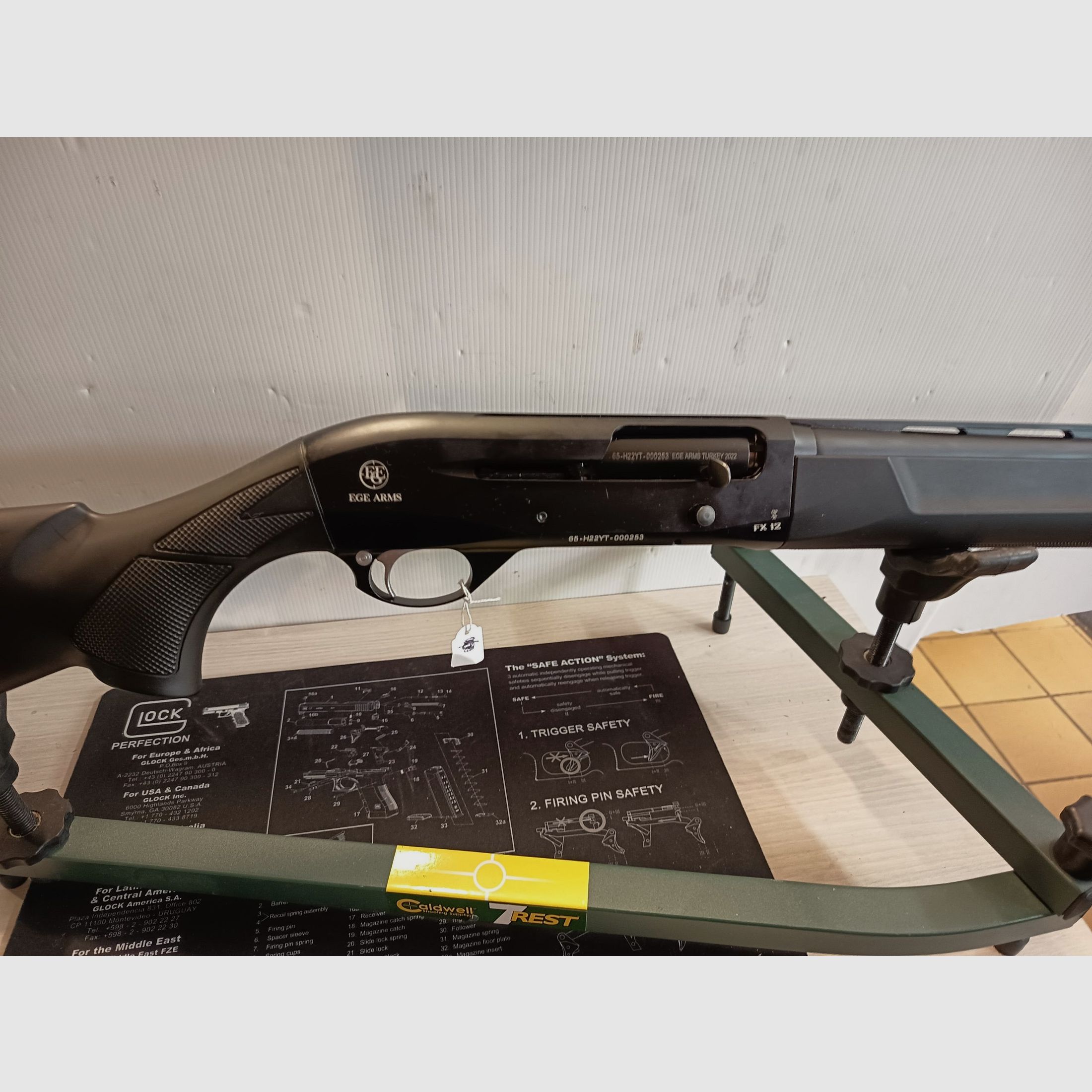 EGE ARMS Selbstladebüchse synthetisch schwarz 12/76 76cm, Bild 3 von 7