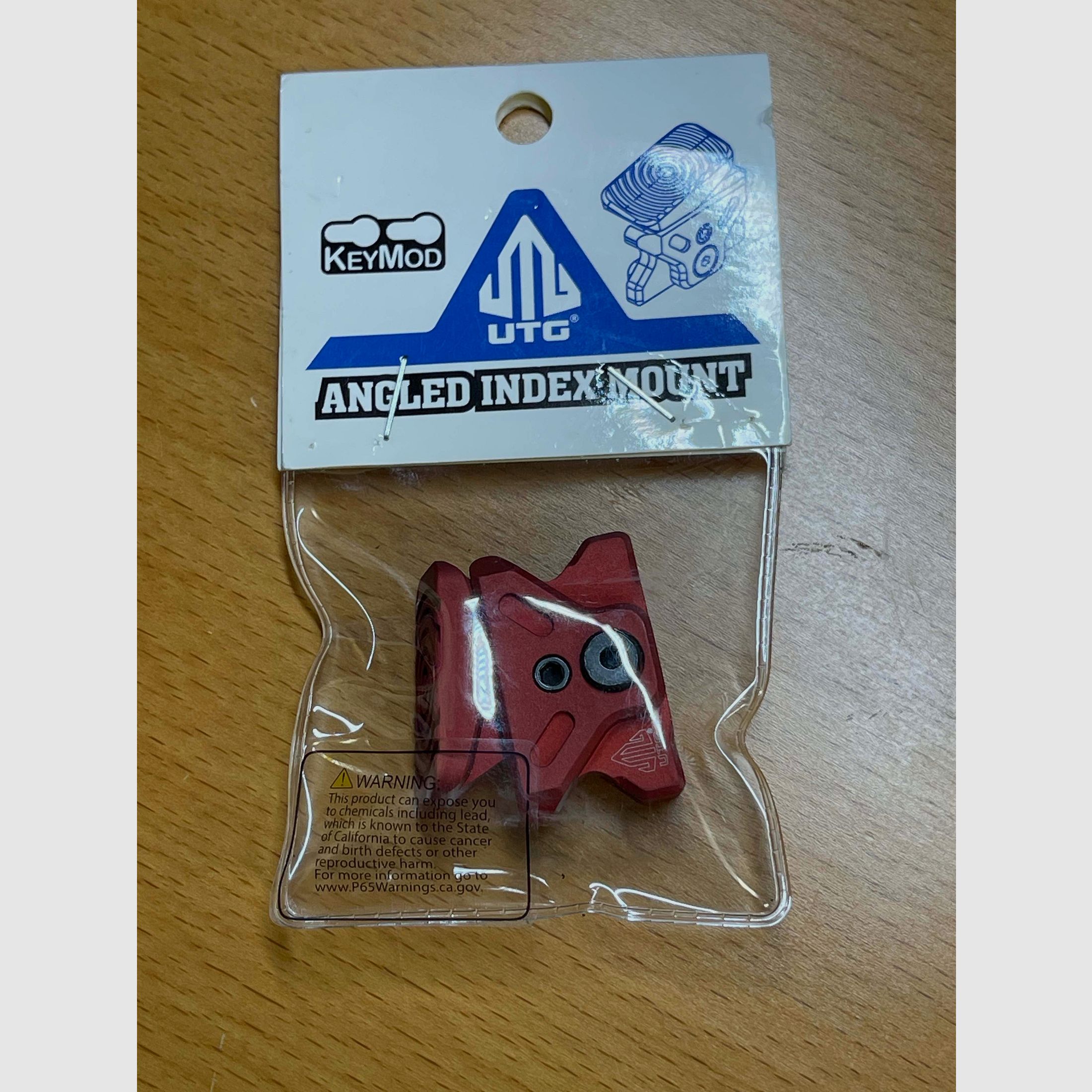 UTG Angled Index Mount Daumenauflage Key Mod