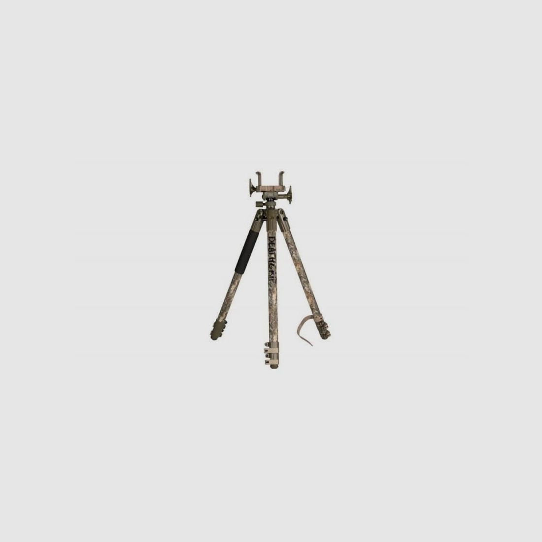 Bog Pod Dreibein Deathgrip Dunkles Camouflage aus Aluminium, Hoch, Bild 1 von 3