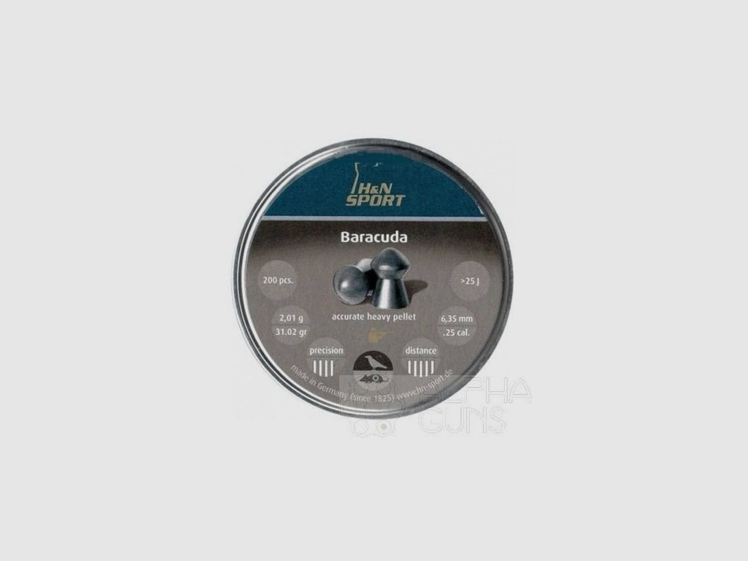 H&N DIABOLO BARACUDA Cal. 6,35