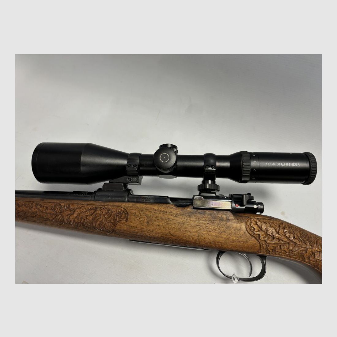 Mauser 98 Geller Fertigung,SM mit 3-12x50 S&B Klassik L44,Fischhautverschneidung