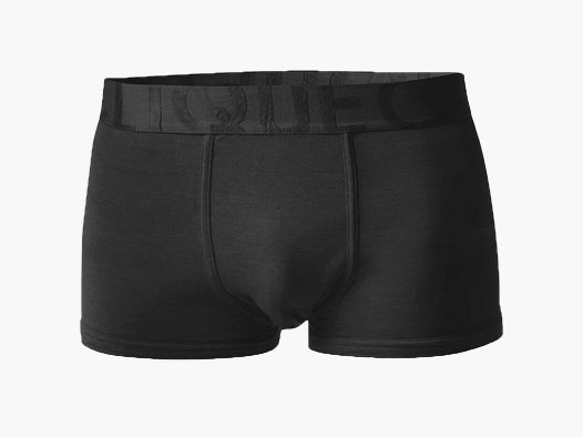 Bambus Boxershorts Kurzes Bein Schwarz - S