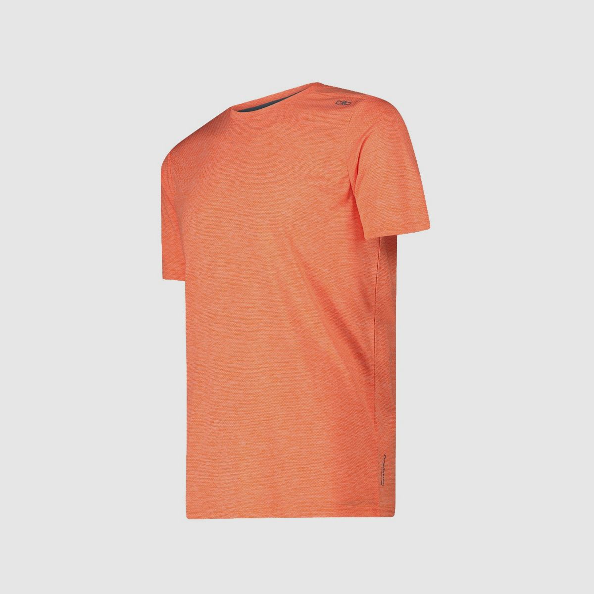 CMP Herren-T-Shirt aus Light Melange Jersey Flame