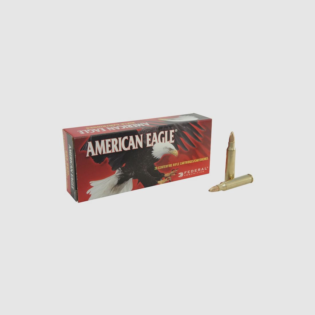 Federal American Eagle Varmint & Predator .223 Rem. 50GR JHP 20 Patronen