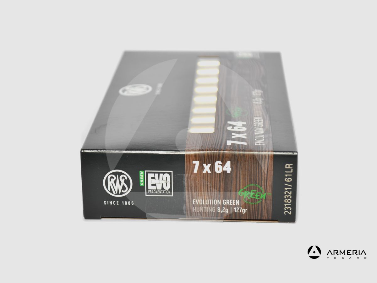 RWS Evolution Green Kaliber 7×64 127 Grain – 20 Patronen, Bild 2 von 2