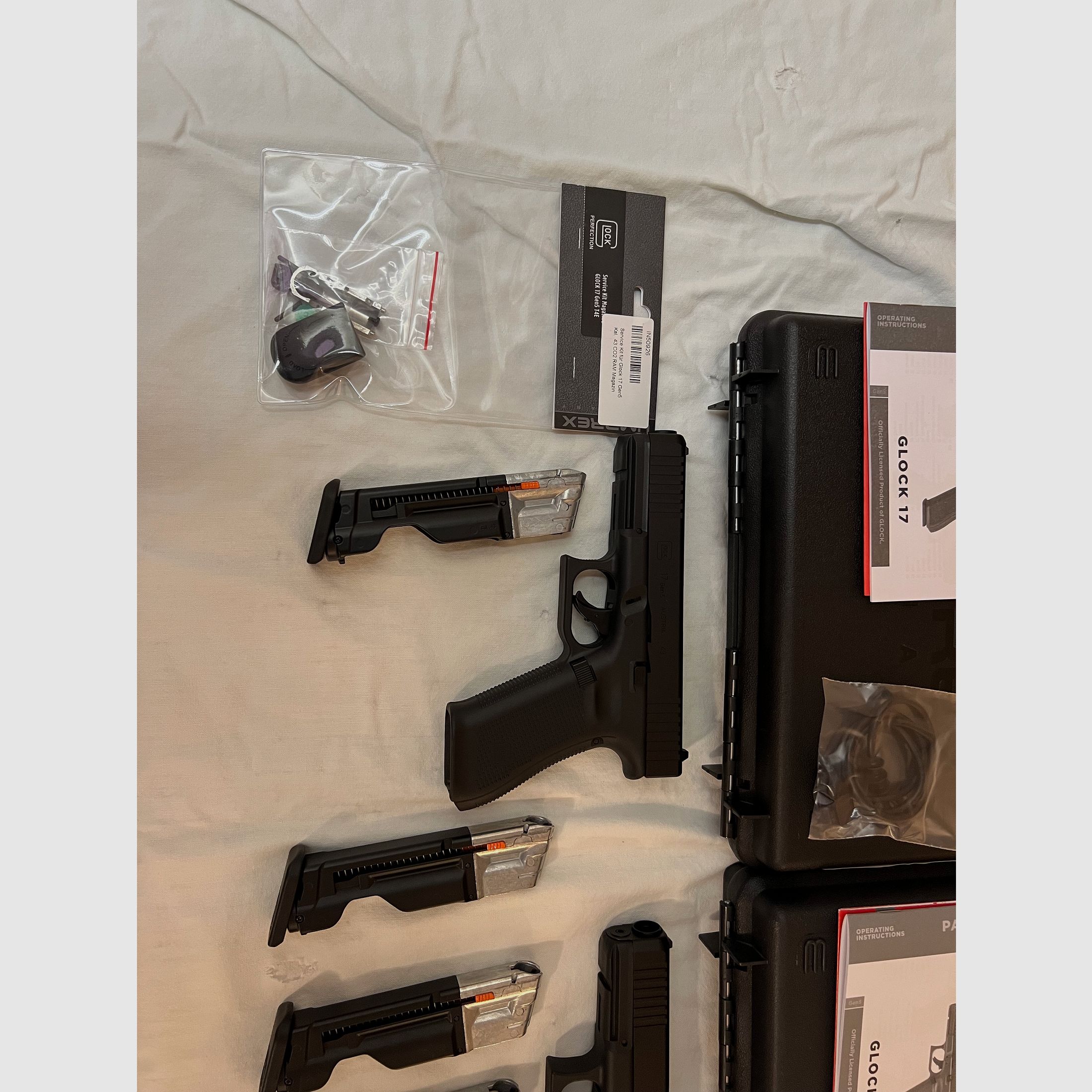 Umarex VFC Glock 17 Gen.5 T4E CO2-RAM Pistole Kal. .43 neu NP 300€