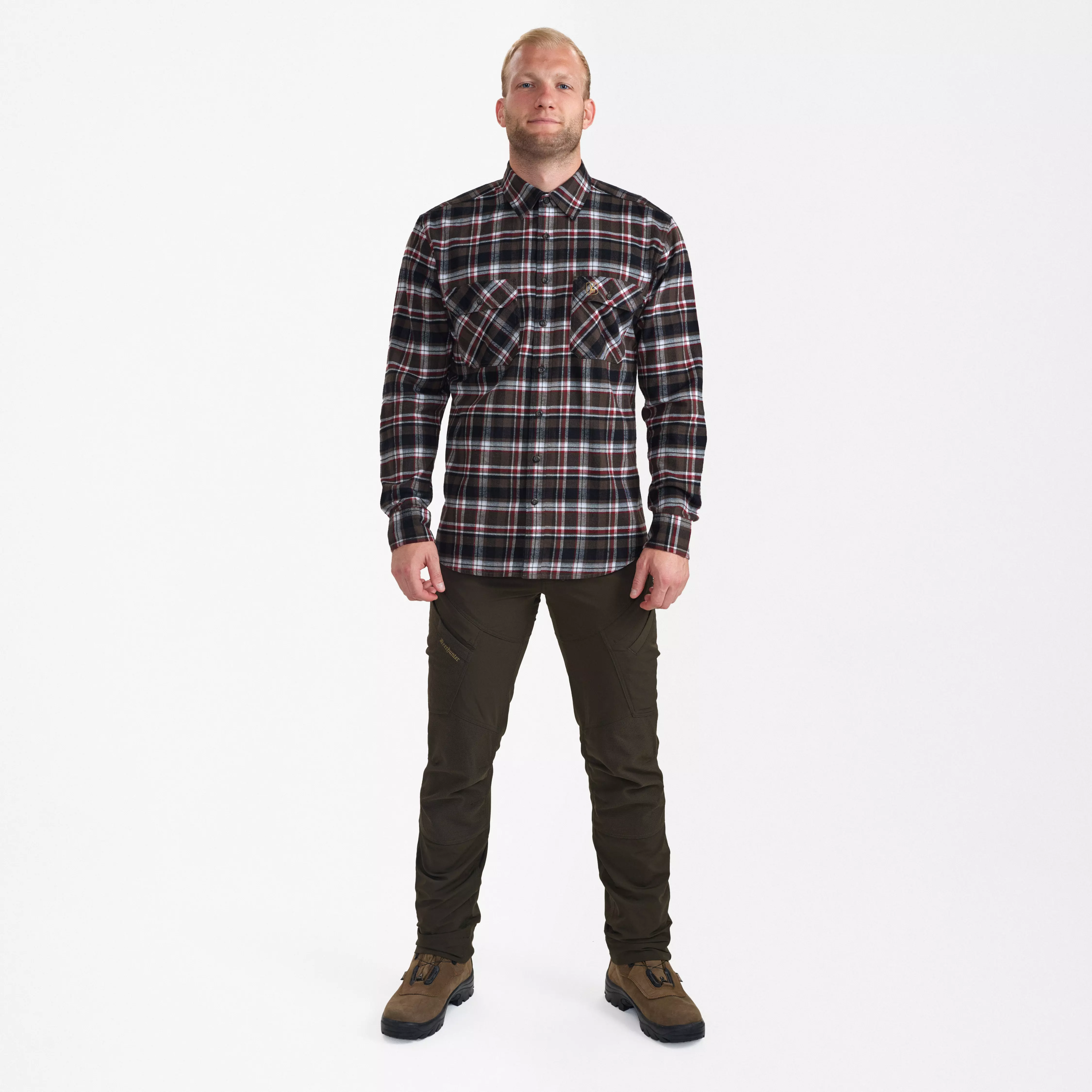 Nathan overhemd - Brown Check, afbeelding 3 van 7