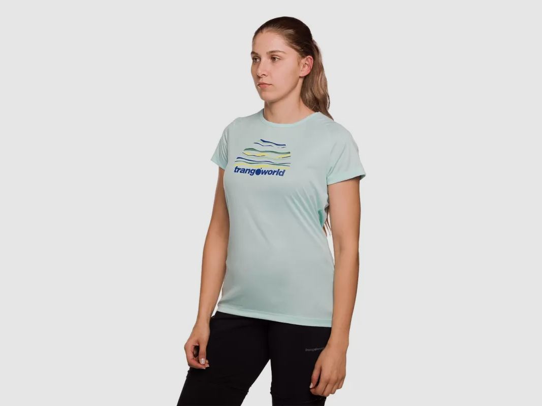 Trangoworld T-SHIRT SIHL AQUA GROEN, afbeelding 1 van 3