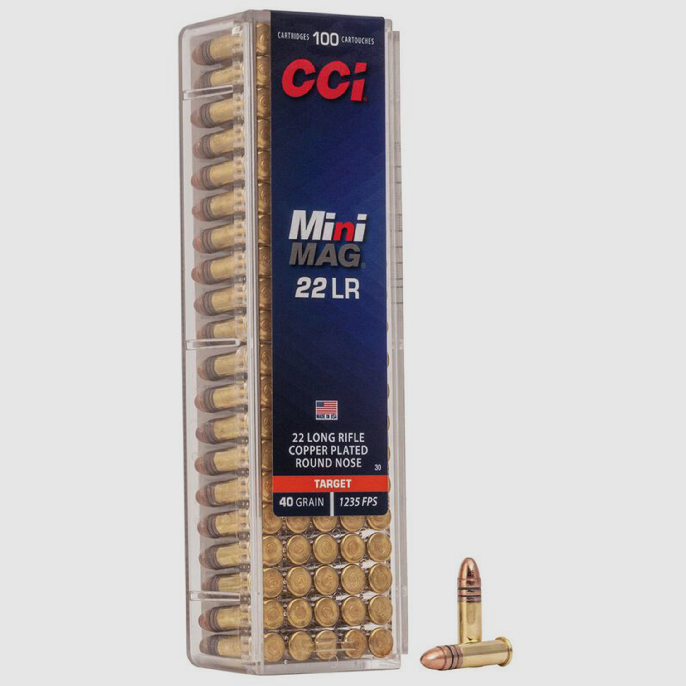 CCI .22 LR 2,60g Segmented Hollow Point Mini Mag Munizioni
