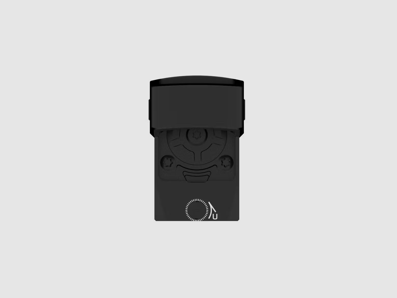 Swampfox Liberty II 1x24 RMR Reflexvisier - 4-in-1 Multi-Reticle, rot