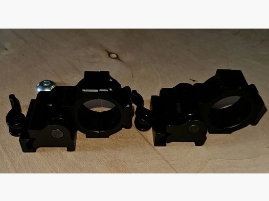 Anelli di montaggio con sgancio rapido (Quick Detach/QD),