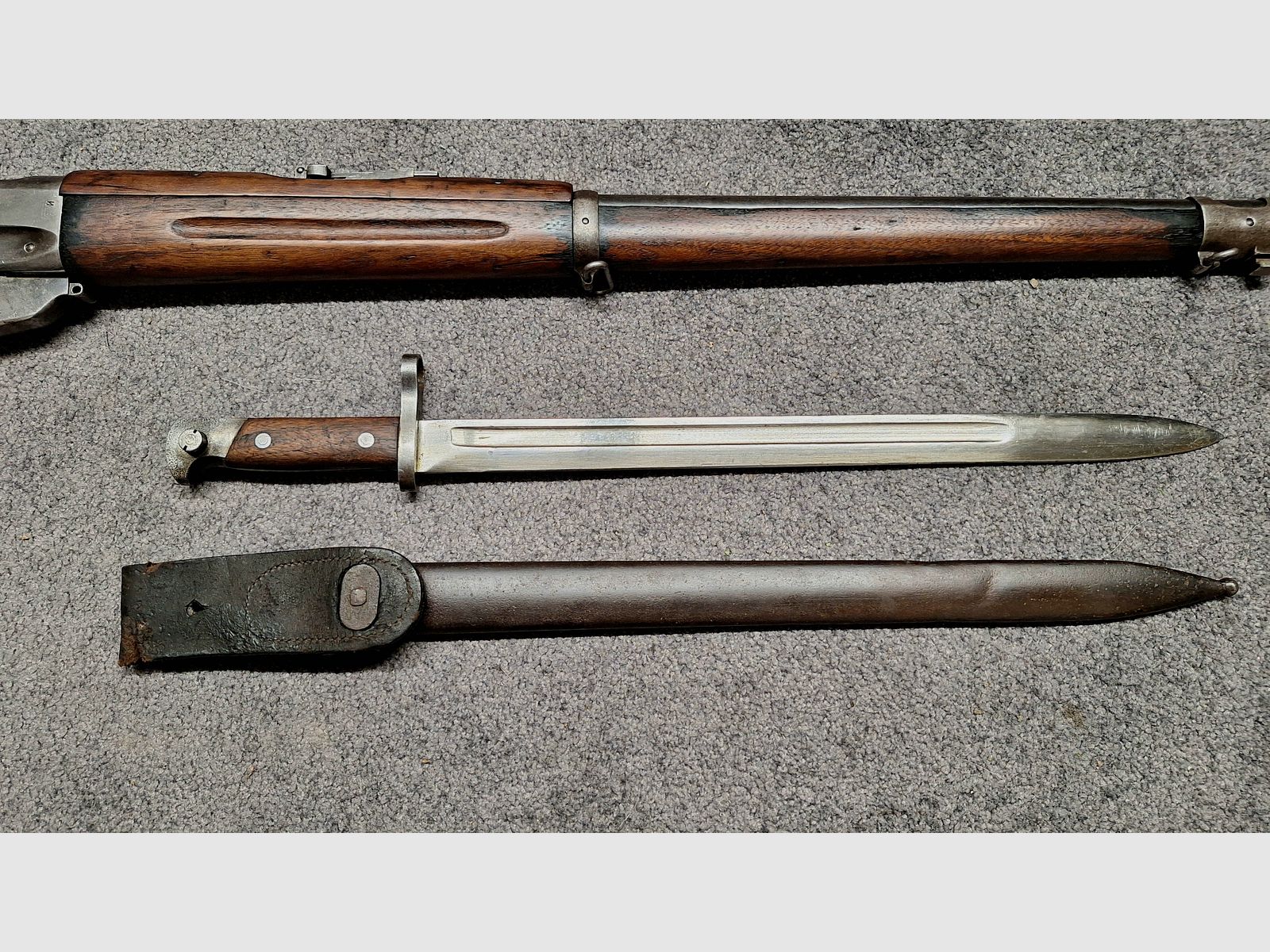 Winchester 1895 Russia contract / contract 7.62x54R with short bayonet M1895 / M95