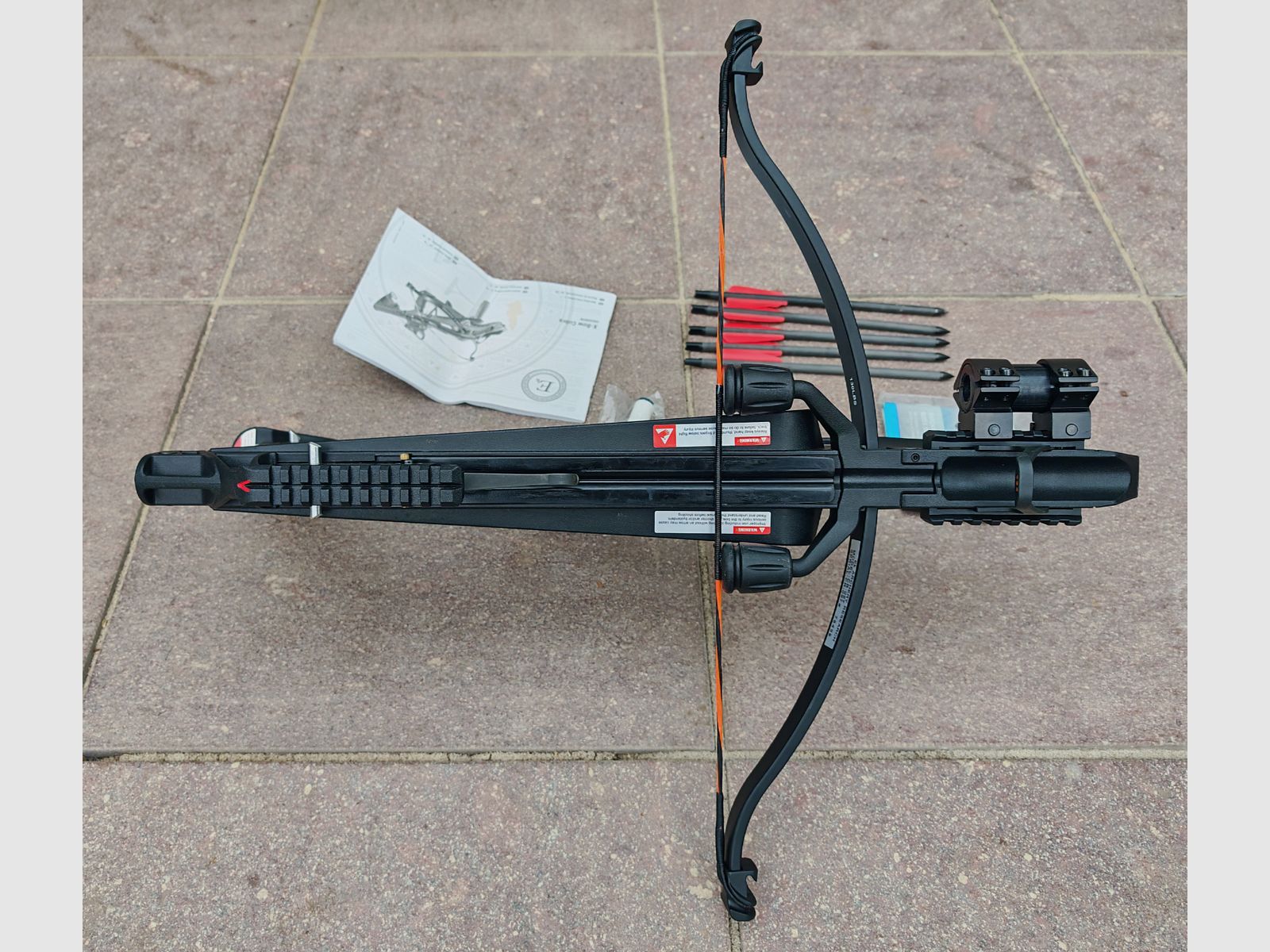 EK Cobra R9 pistol crossbow with powerful 130 LBS limbs, image 4 of 7