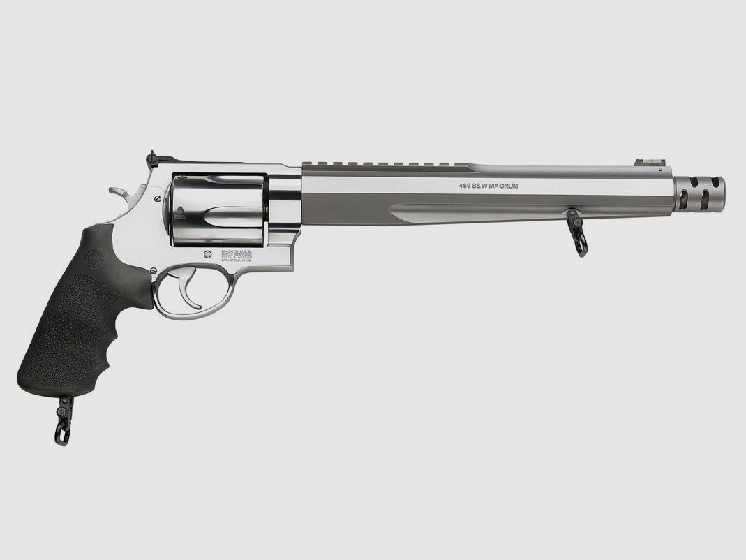Smith & Wesson Revolver ‚Performance Center‘ Mod. 460XVR 10.5′ .460S&W Mag. Inox, billede 1 af 2