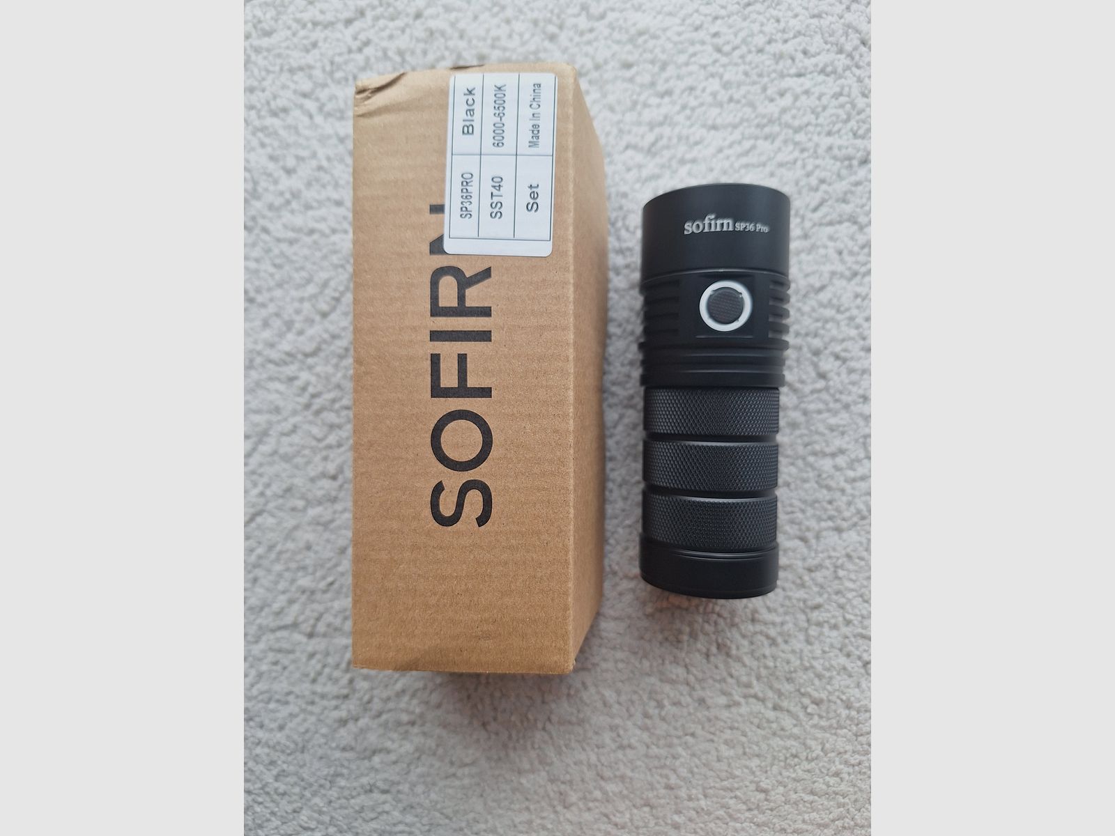 Sofirn SP 36 Pro Taschenlampe 8000 Lumen