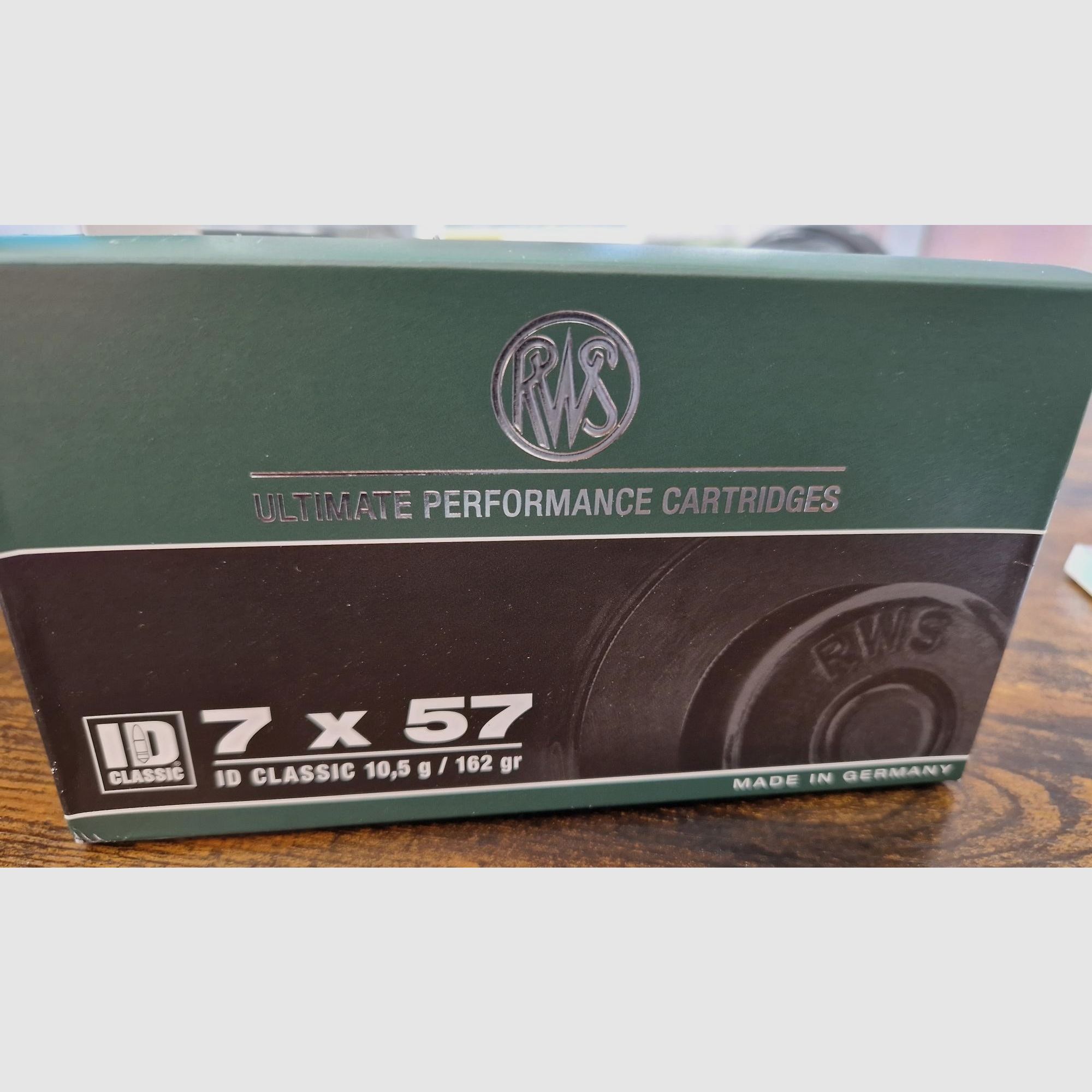 Patronen RWS 7x57 ID Classic Neu und OVP