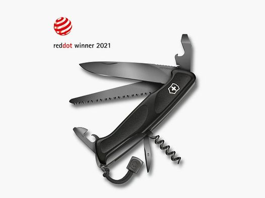 Victorinox Ranger Grip 55 Onyx Black Folding Knife