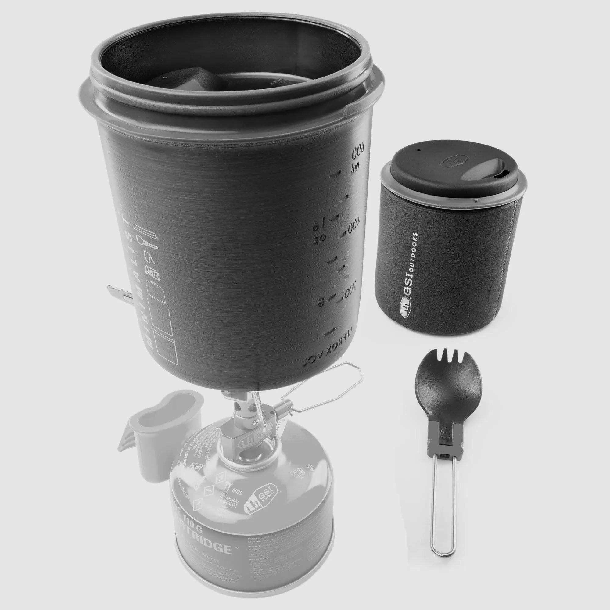 GSI Outdoors GSI Outdoors Kochset Halulite Minimalist II