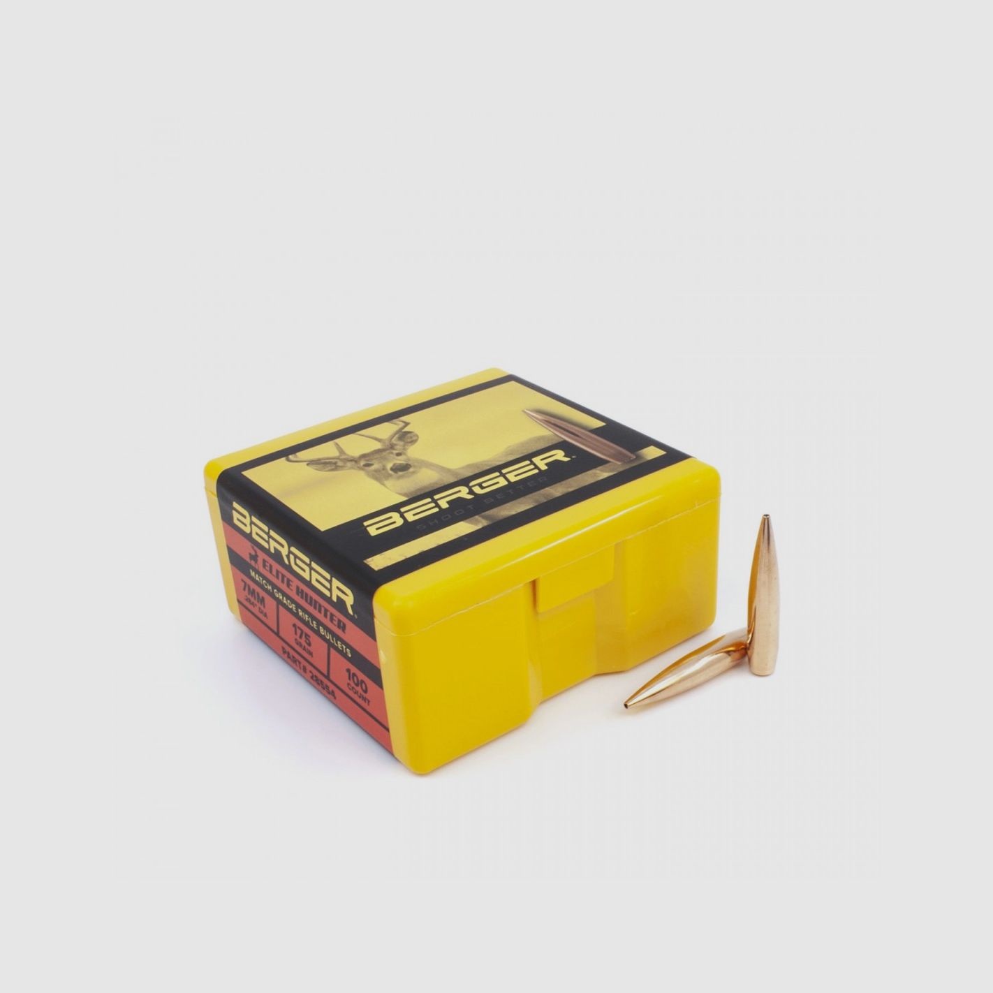 BERGER BALAS 7MM (.284) 175GR HPBT ELITE HUNTER 100 PZ, imagen 2 de 2