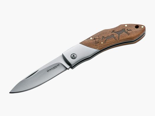 Taschenmesser Caveman Steel §42a konformes Zweihandmesser