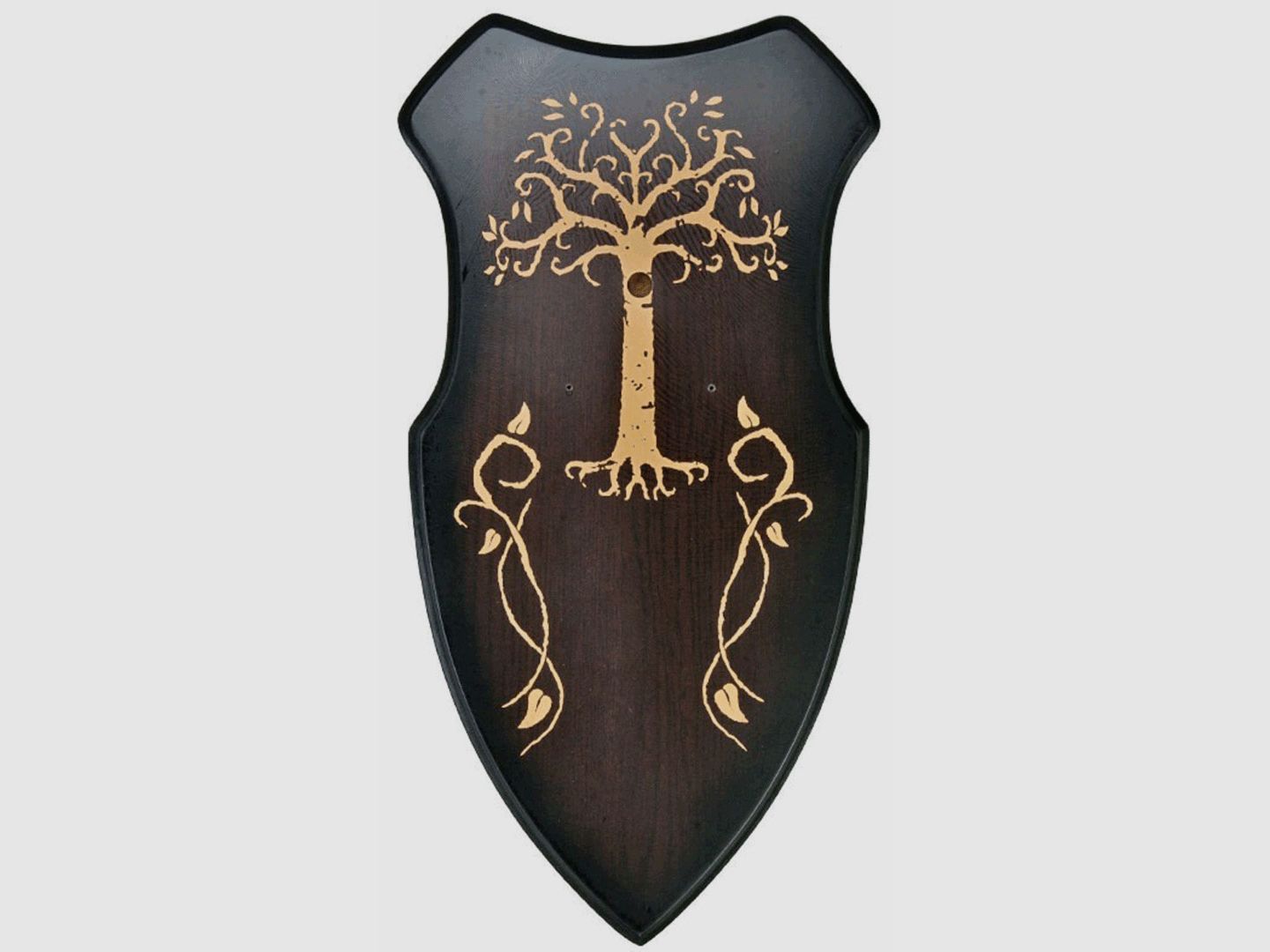 Supporto da parete per 1 spada in legno