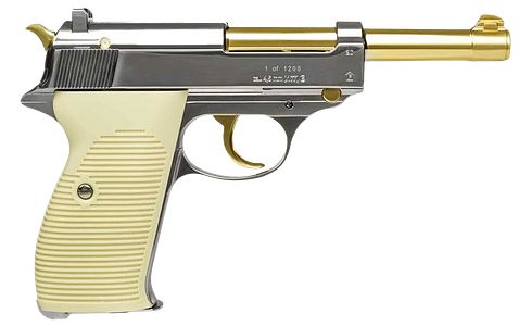 Walther P38  CO2 Pistole GOLD