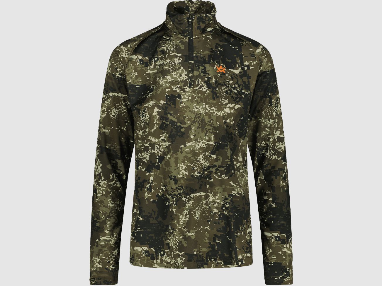 Alaska 1795 CoolDry Half-Zip Shirt Damen BlindTech Forest M