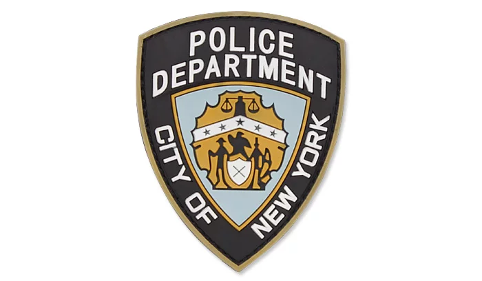 3D-Aufnäher – NYC Police Department – 101 Inc.