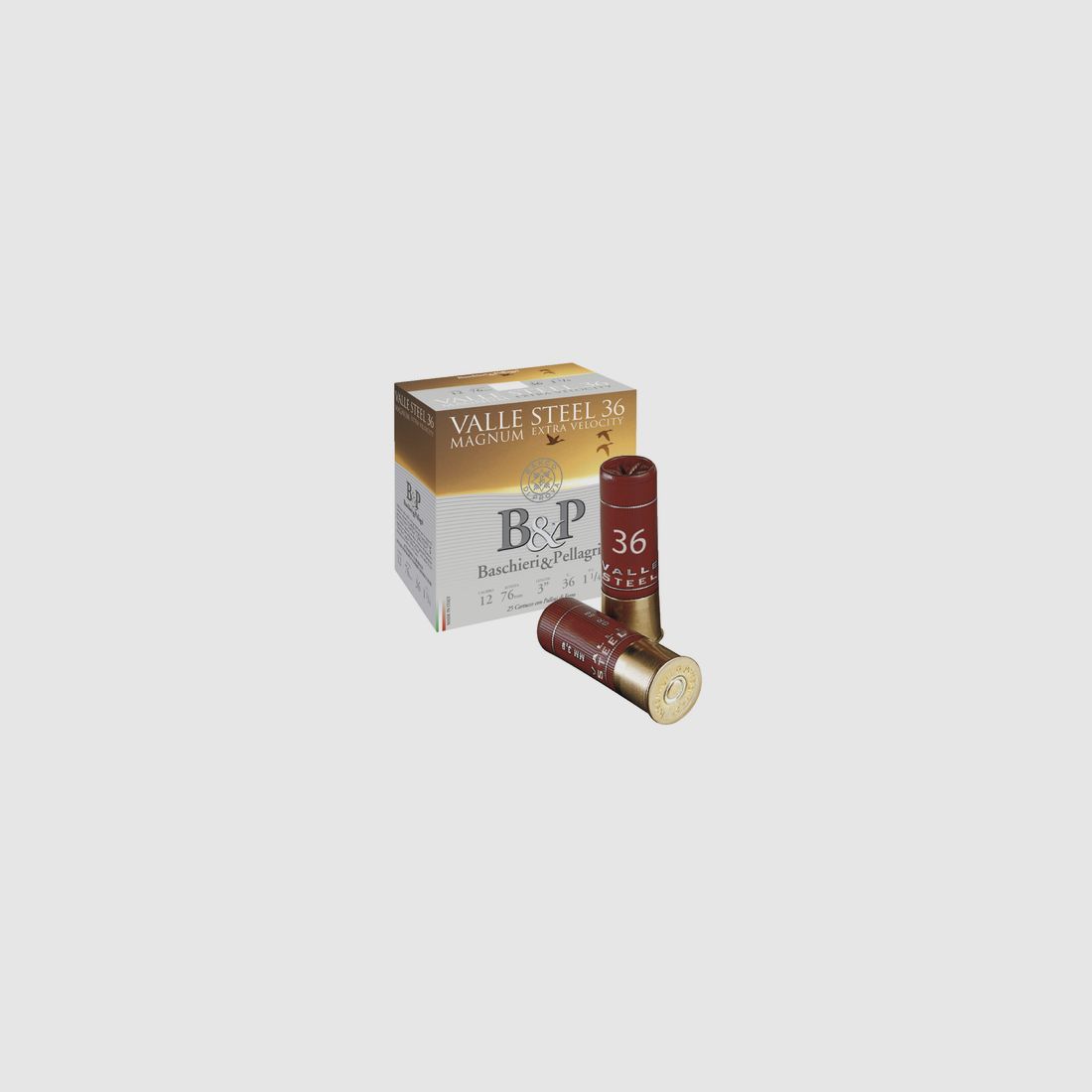 BASCHIERI & PELLAGRI VALLE STEEL 12/76 36 MAGNUM