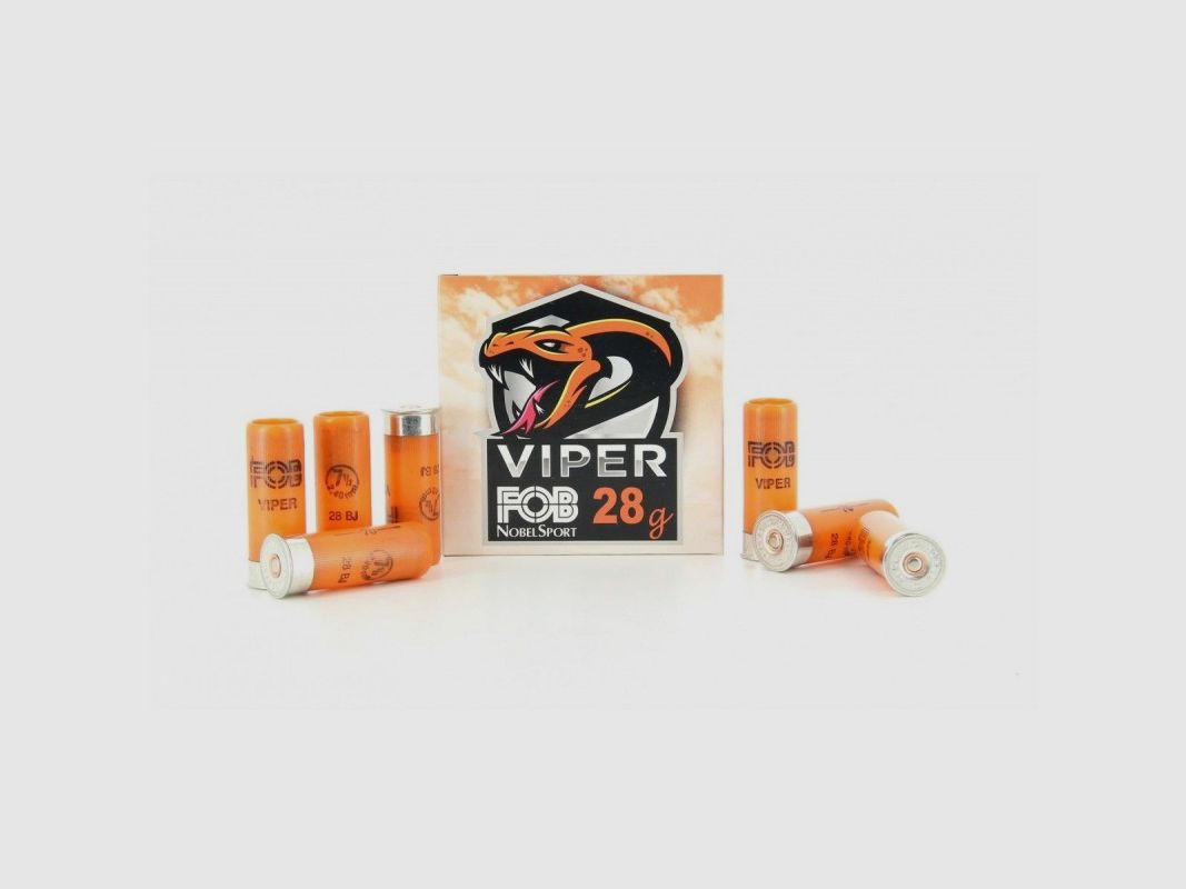 25 Patronen FOB VIPER 28G Kal. 12/70 Pb N°7.5