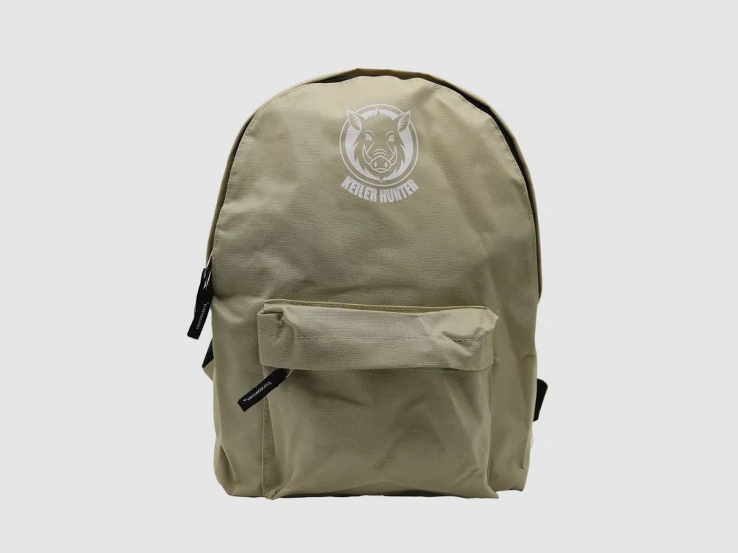Sac à dos Keiler Hunter polyester bretelles beige logo 3, image 2 sur 5