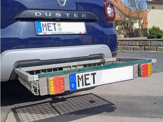 Hack Pack -used- with LED lighting and license plate tread plate