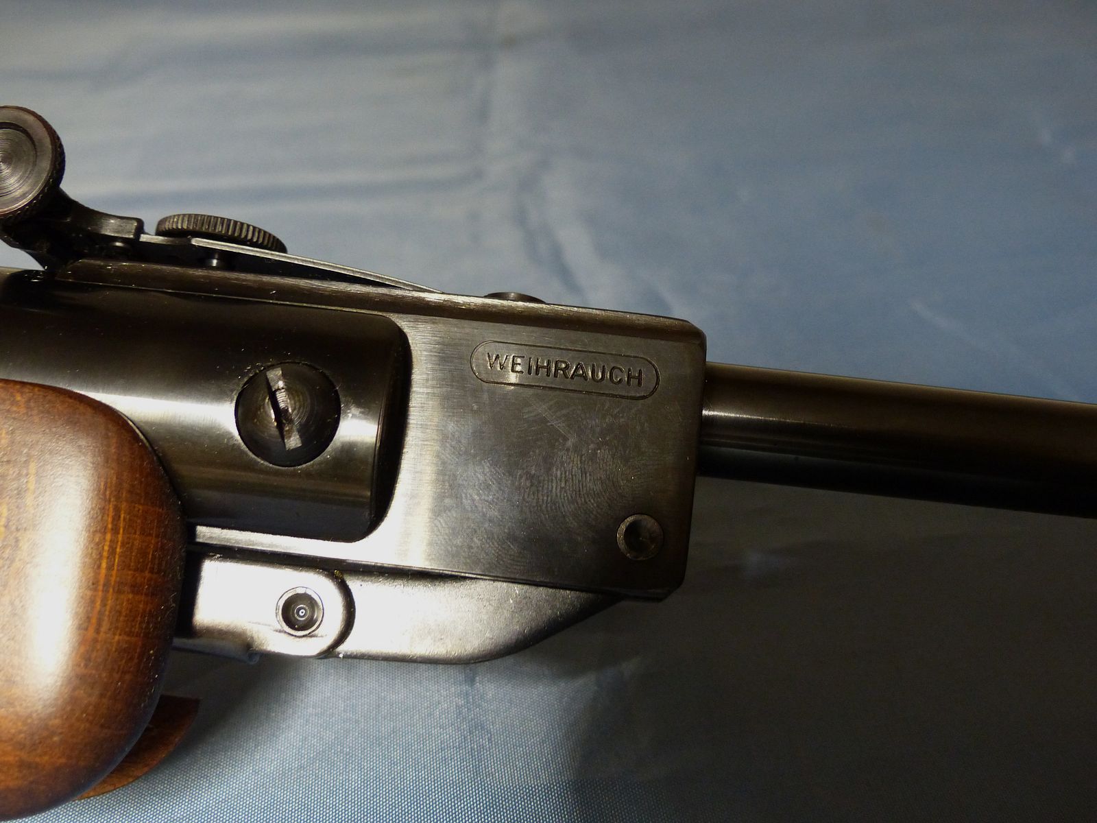 Persluchtgeweer luchtgeweer Weihrauch Mod. HW 35 met F en beveiliging vintage