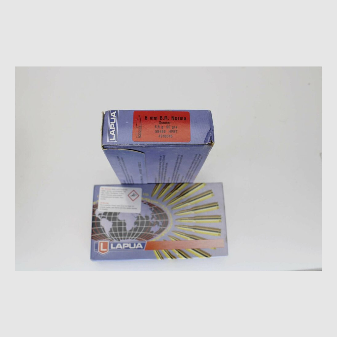 20 rounds Lapua 6mm Norma BR with Scenar 5.8 grams 90gr. HPBT 20 pack